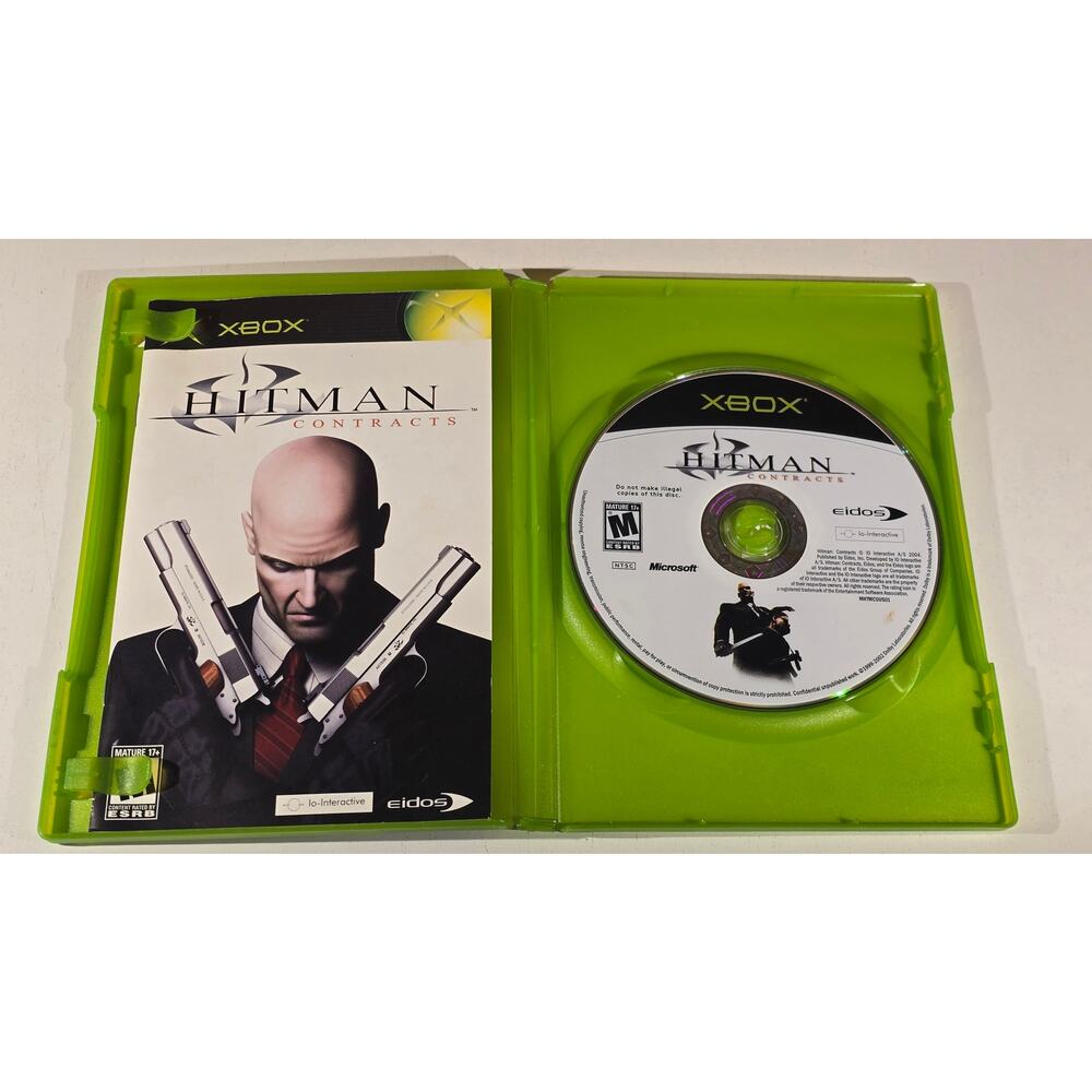 Original Xbox Hitman Contracts & Hitman 2 Silent Assassin CIB Game Lot - Picture 4 of 8